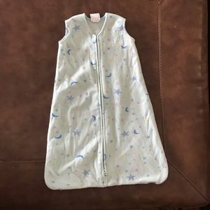 Halo sleep sack. Blue with stars. 0-6M